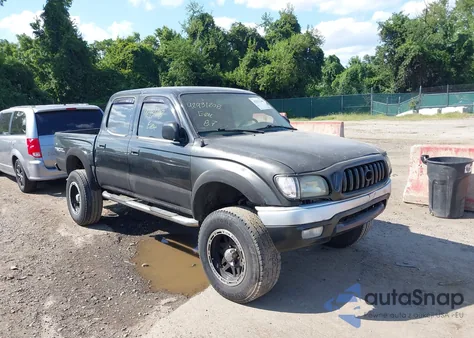 2002 Toyota Tacoma Base V6 from USA, damaged, VIN 5TEHN72N82Z085551